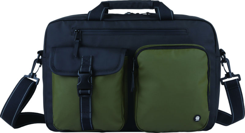 Ref. OBE321600, Sacoche ordinateur 15,6'' Cork noir/vert, Assorties, marque OBERTHUR