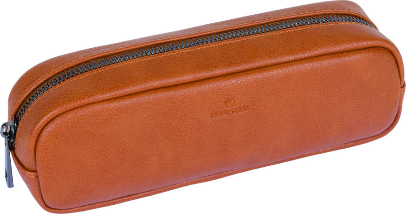 Ref. OBE422213, Trousse rectangle Détroit camel, Marron, marque OBERTHUR