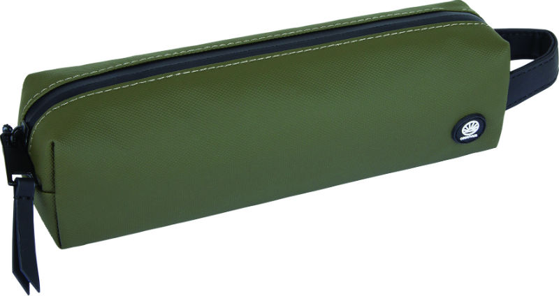 Ref. OBE422603, Trousse carrée Cork noir/vert, Vert, marque OBERTHUR