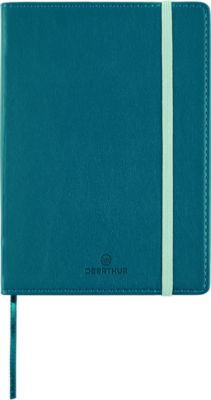 Image de  Carnet souple Carmen bleu canard A6 ligné 