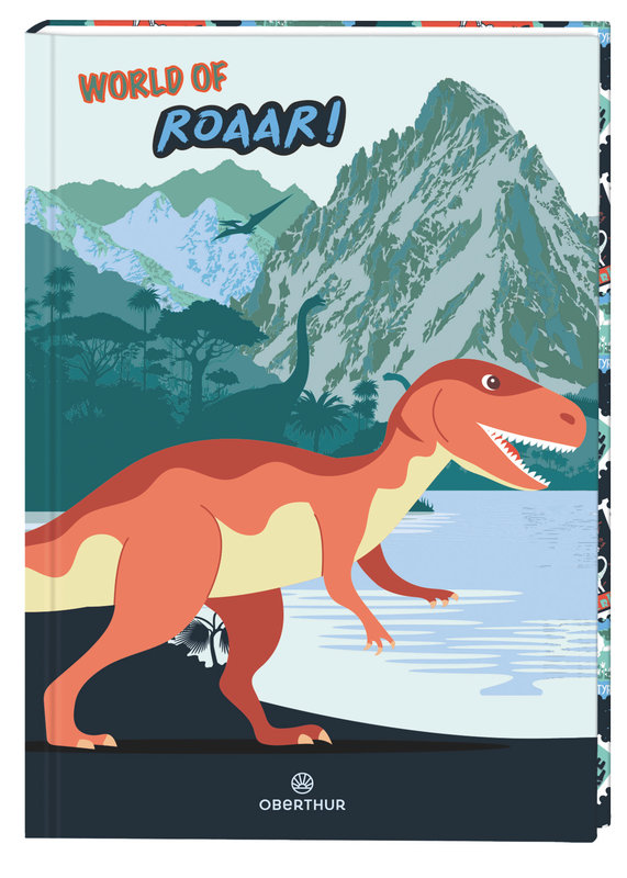 Image de  Cahier de texte 17x 22 Dino World of Roaar ! 