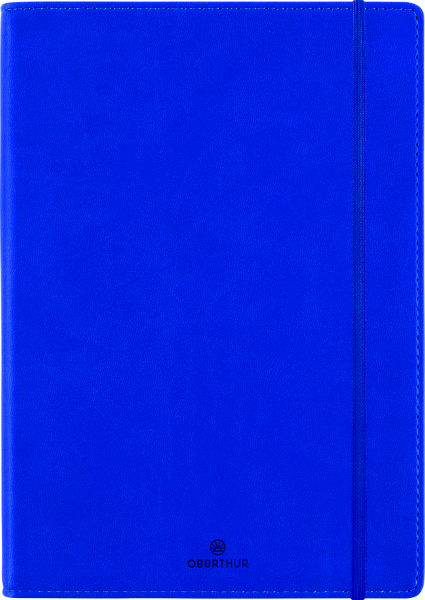 Ref. OBE5881300, Carnet souple Carmen bleu roi A5 ligné, Bleu, marque OBERTHUR