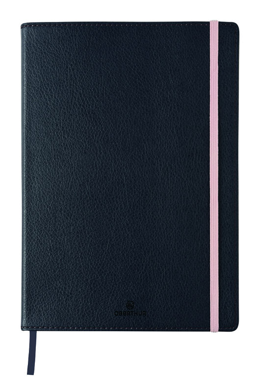 Image de  Carnet souple Carmen anthracite A5 pointillés 