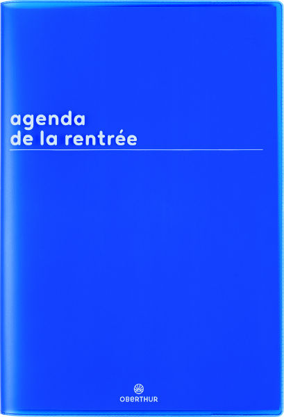 Image de  Agenda de la rentrée 10x15 Boréal bleu 