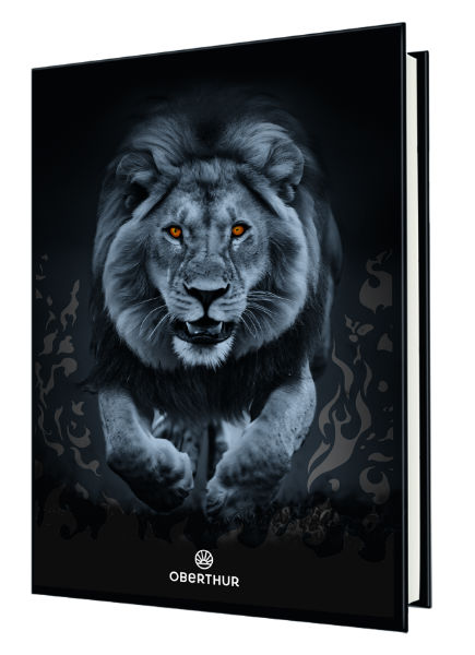 Image de  Agenda 12x17 Animaux sauvages lion 