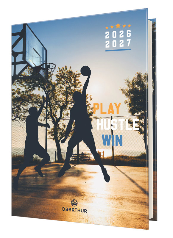 Image de  Agenda journalier 12x17 Basket Joueur 