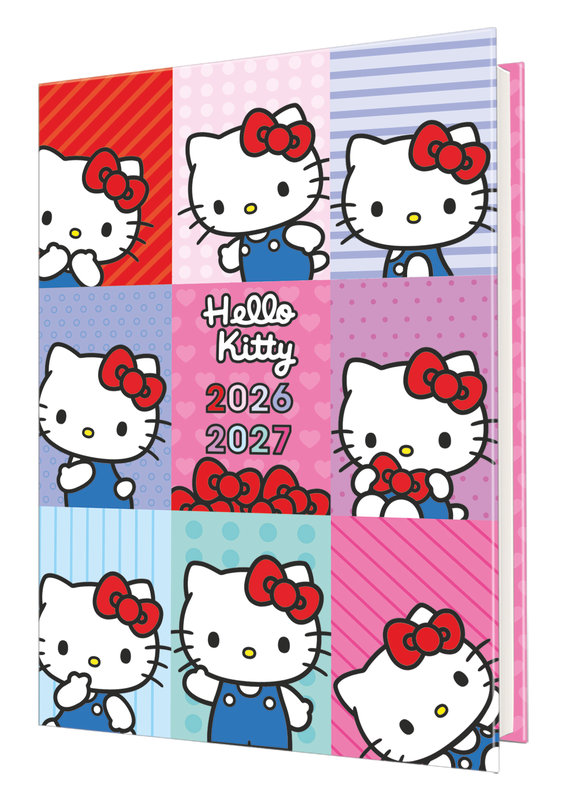 Image de  Agenda journalier souple 12x17 Hello Kitty 