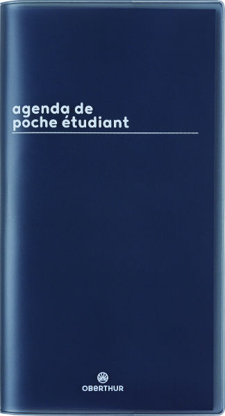 Image de  Agenda étudiant 9x18 Boréal noir 