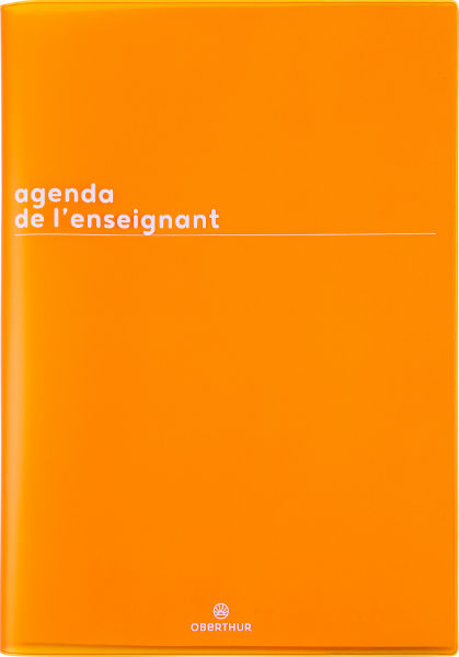 Image de  Agenda enseignant Boréal moutarde 