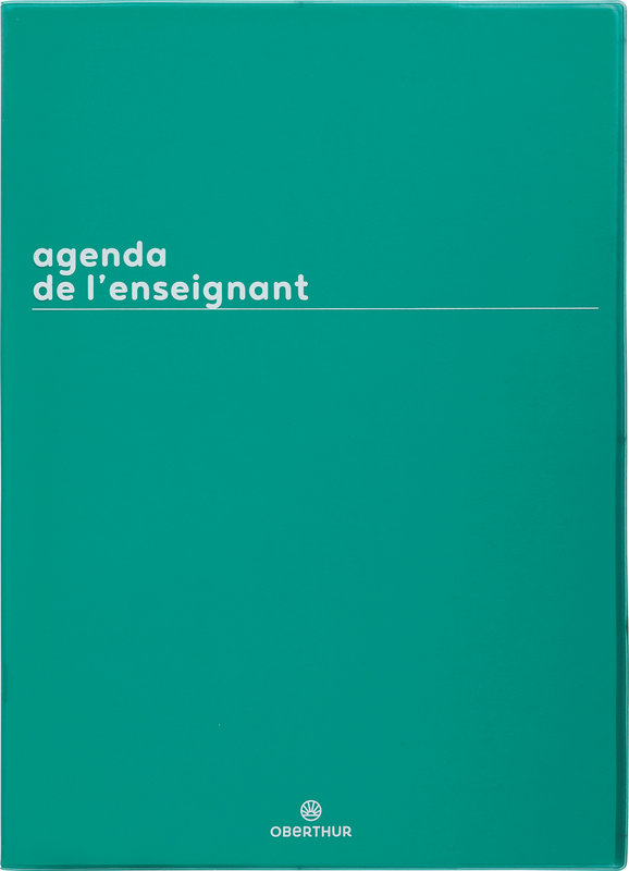 Image de  Agenda semainier de l'enseignant Boréal vert 