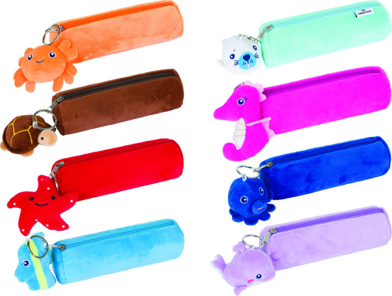 Image de  Fourre tout Colors Peluche porte-clés 