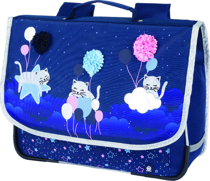 Image de  Cartable dos 35 cm Chaton 