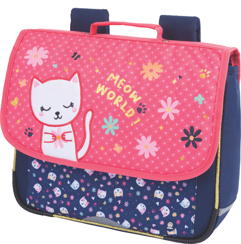 Image de  Cartable dos 35 cm Chaton Meow World 