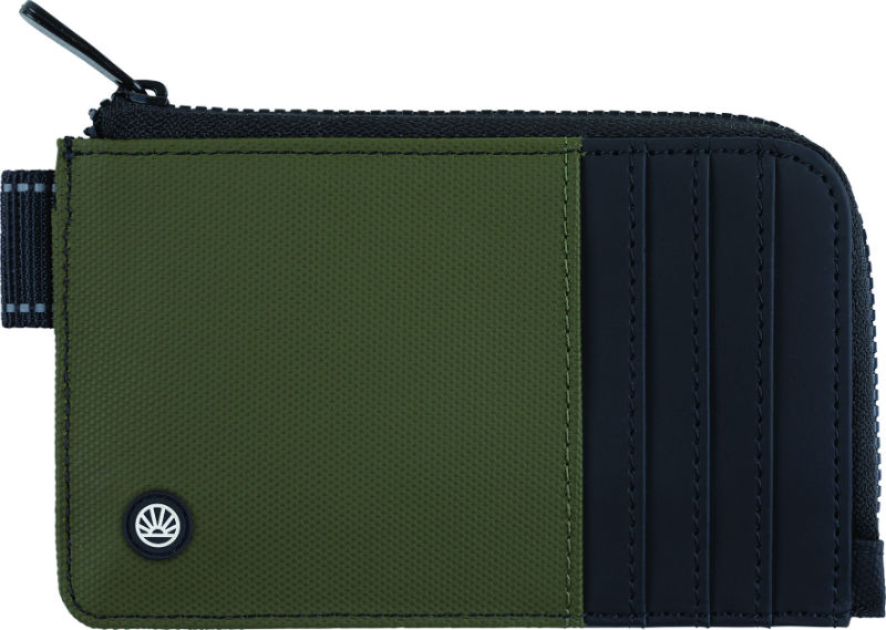 Ref. OBE705601, Porte-cartes Cork noir/vert, Vert, marque OBERTHUR