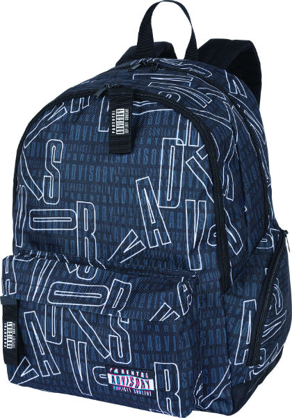 Image de  Sac à dos borne 2 compartiments Parental Advisory 