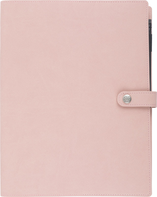Ref. OBE827118, OBERTHUR - Semainier 27 spirale Lady Kent nude, Rose, marque OBERTHUR