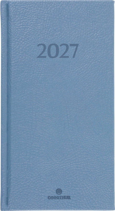 Ref. OBE844472, OBERTHUR - Semainier poche 16 London bleu gris, Bleu, marque OBERTHUR