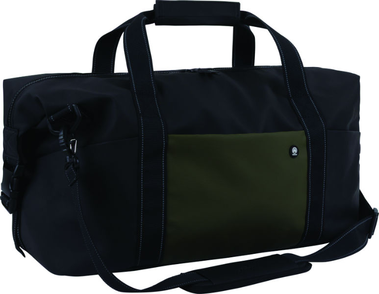 Ref. OBE867600, Sac weekend Cork, Noir, marque OBERTHUR