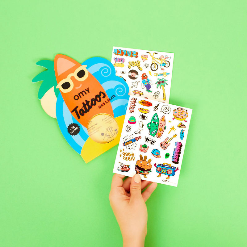 Image de  Tattoos  surf & skate 