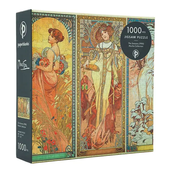 Image de  Puzzle les saisons (1900) - 1000 pages 