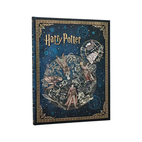 Ref. PAPPBD6521, Carnet légendes de Poudlard - Midi - Ligné - 144 pages, marque PAPERBLANKS