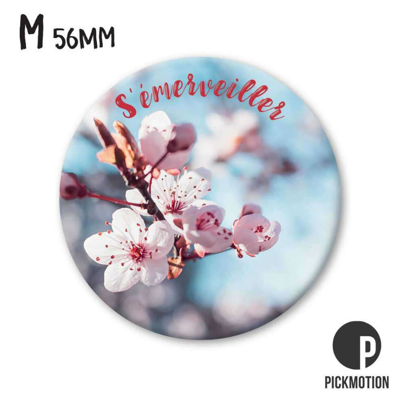 Image de  Magnet diam 56mm s'Émerveiller 