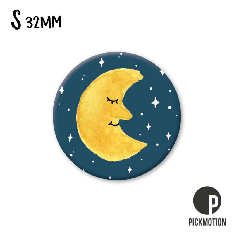 Ref. PICMSA0621, Magnet diam 32mm lune