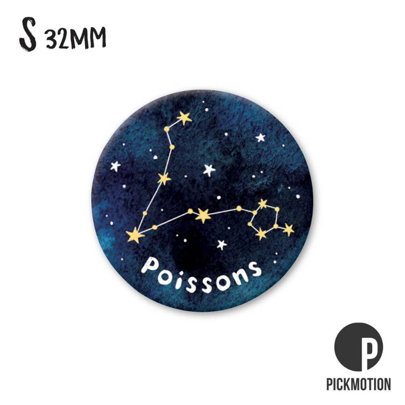 Ref. PICMSA0644FR, Magnet diam 32mm poissons