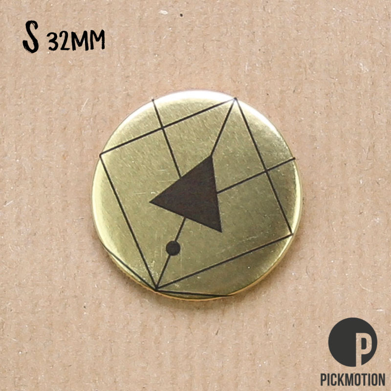 Image de  Magnet diam 32mm sara-gold 01 