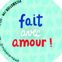 Ref. PICMSQ0453FR, Magnet diam 32mm fait avec amour