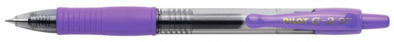 Image de  Stylo bille rétractable Pilot G2 violet 