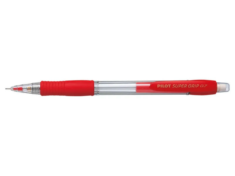 Image de  Porte-mines Super grip 0,7 mm rouge 