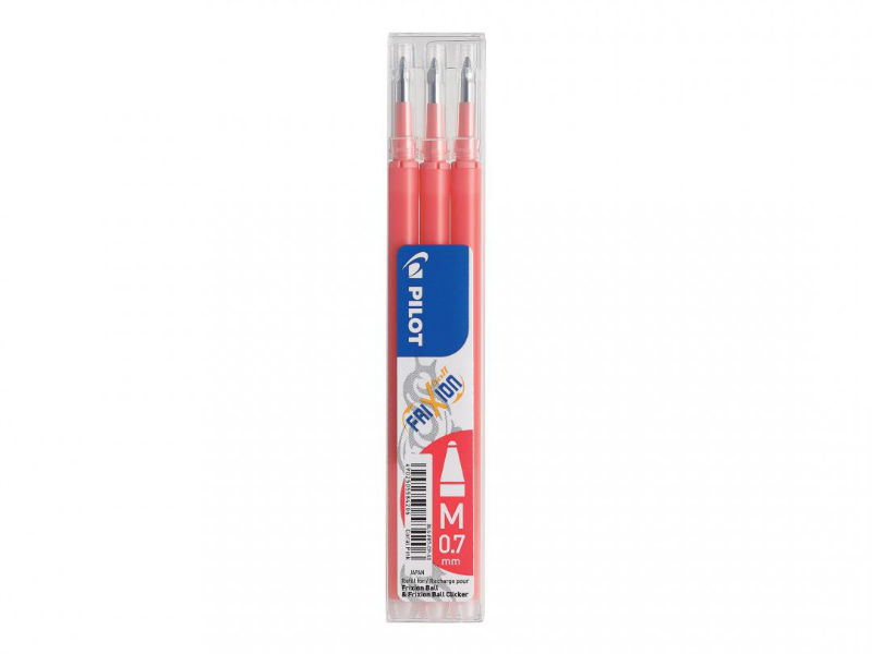 Image de  Étui de 3 recharges pour stylo Frixion 0,7 corail 