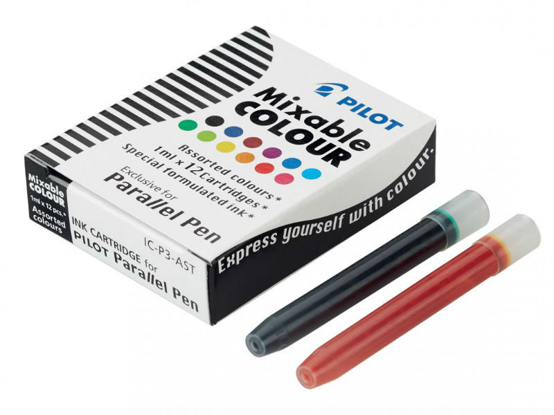 Image de  Set 12 cartouches Parallel Pen assorties 