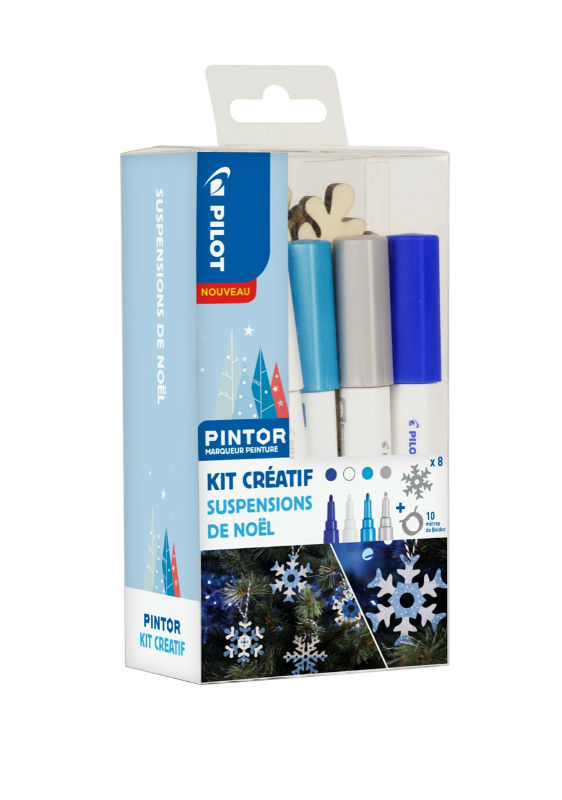 Image de  Kit créatif Pintor suspensions de Noël 