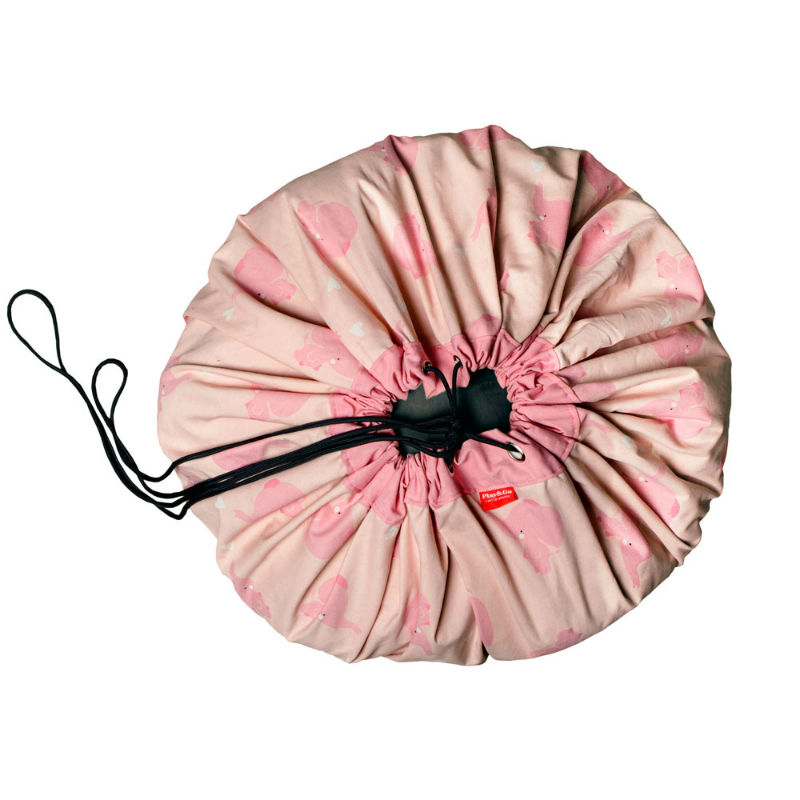 Image de  Sac à jouet 2 en 1 Play&Go éléphant rose 