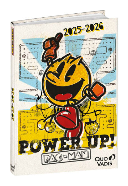 Image de  Agenda journalier 12x17 Pac Man 