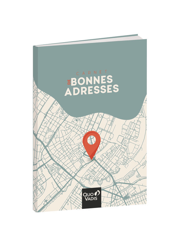 Ref. QUO2371395Q, Carnet de bonnes adresses 15x21 cm, Assorties, marque QUO VADIS