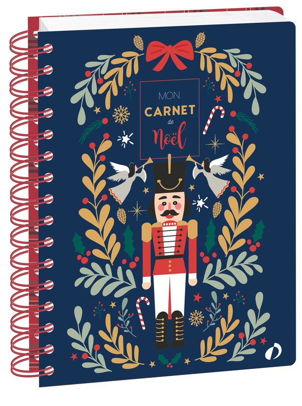 Ref. QUO2371411Q, Carnet de Noël 15x21 cm, Bleu, marque QUO VADIS