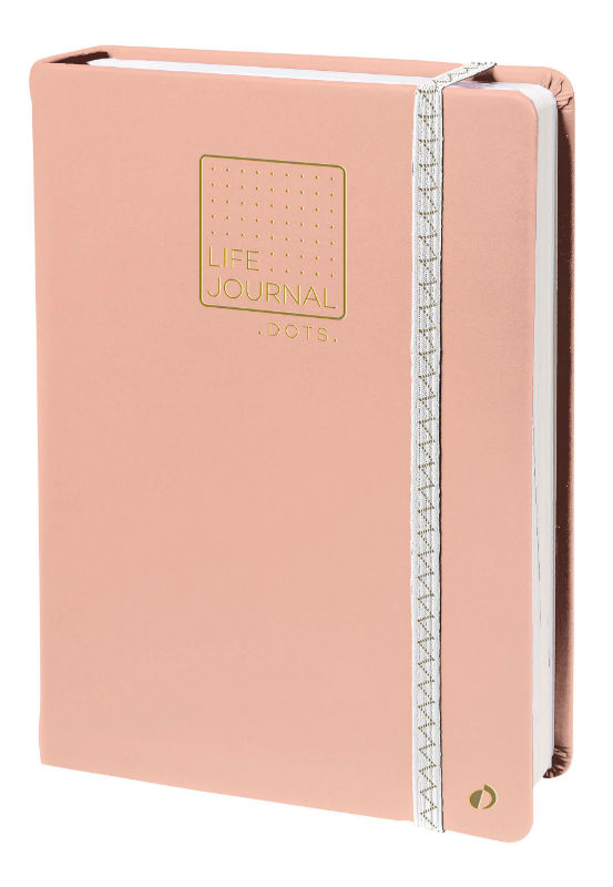 Image de  LIFE JOURNAL DOTS ROSE 