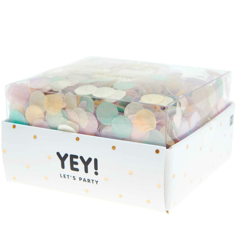 Image de  Paquet 20g confetti pastel rainbow 