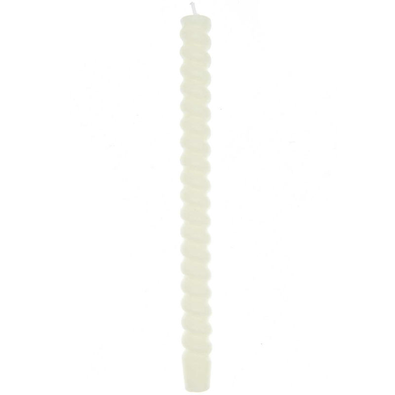 Ref. RIC400173, Bougie spirale 28cm crème, Blanc, marque RICO DESIGN