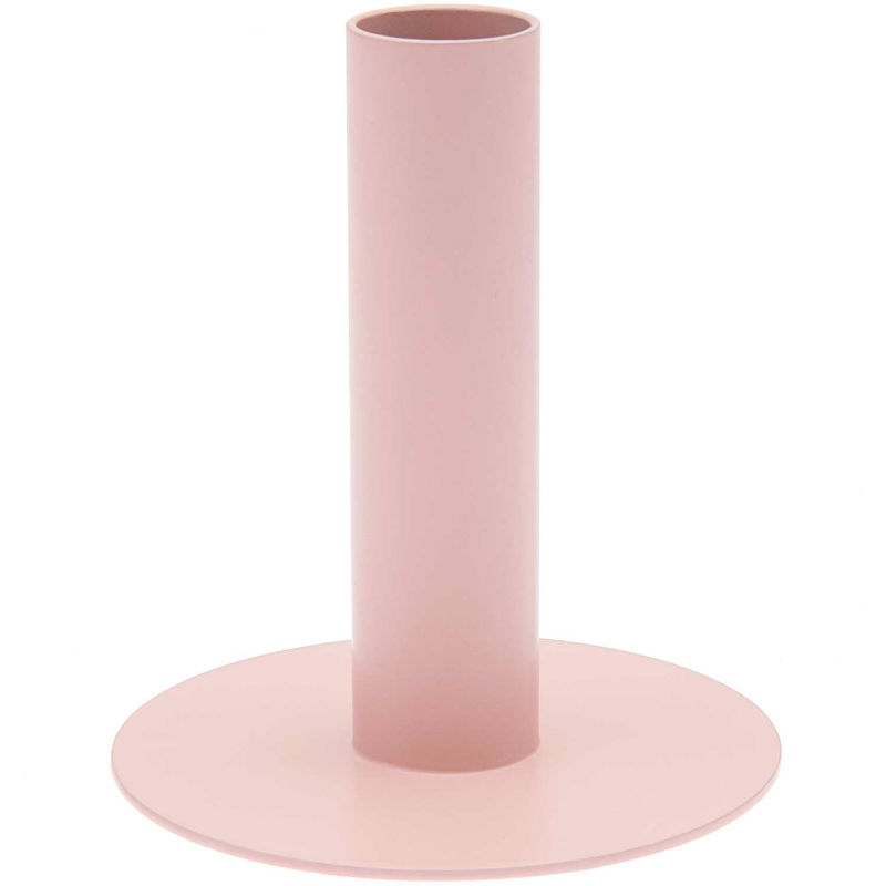 Ref. RIC700188, Grand bougeoir rose métal H10 cm, Rose, marque RICO DESIGN