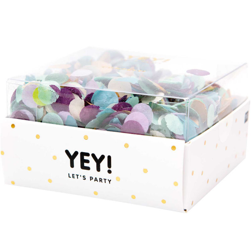 Ref. RIC990016883, Paquet 20g confetti vive la nature vert, marque RICO DESIGN