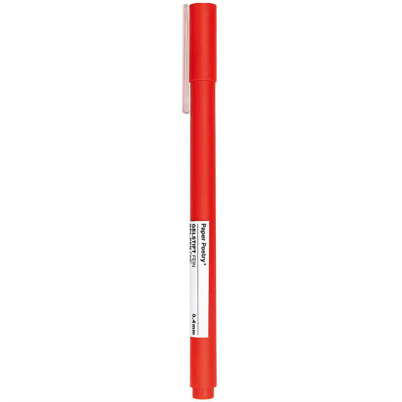 Ref. RIC990017662, Stylo gel fin rouge 0,4mm, Rouge, marque RICO DESIGN