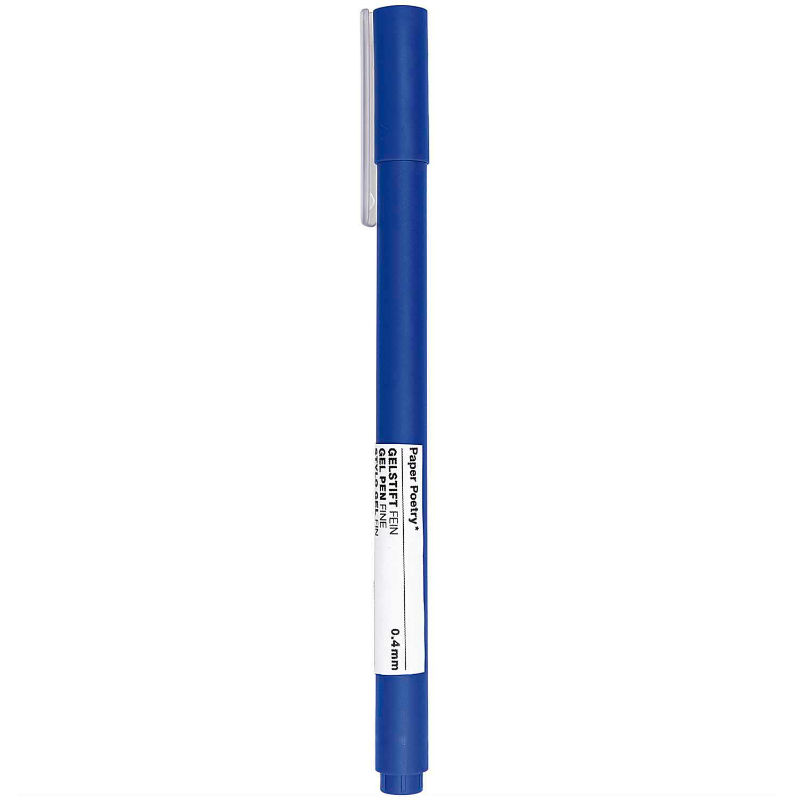 Ref. RIC990017663, Stylo gel fin bleu 0,4mm, Bleu, marque RICO DESIGN