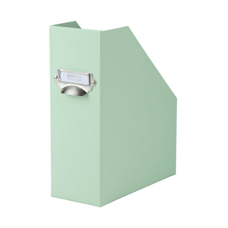 Image de  Porte revues a4 a/pte etiq soho mint 