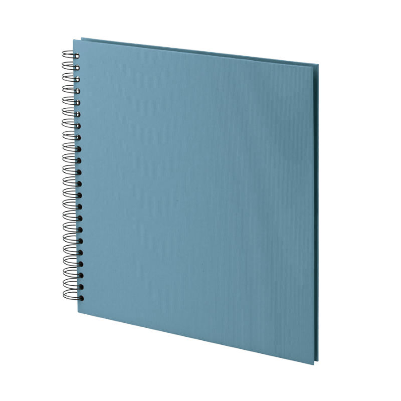 Image de  Album photos a spirales soho 29x29 denim 