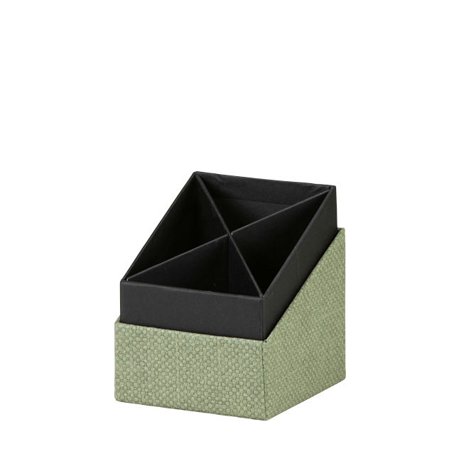 Image de  Pot a crayons 4 compt soho sage 