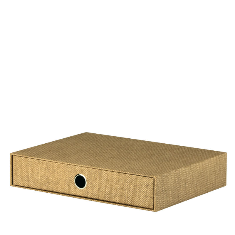 Image de  Boite a4 1 tiroir soho hazelnut 